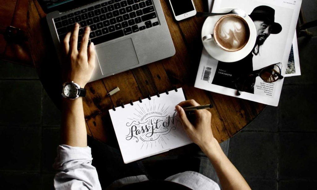 Computer and Coffee